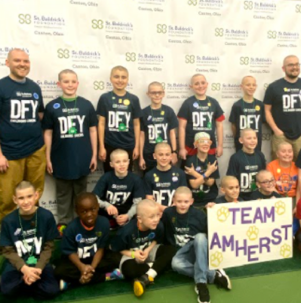 Amherst Elementary/Jackson 2021 A St. Baldrick's Team