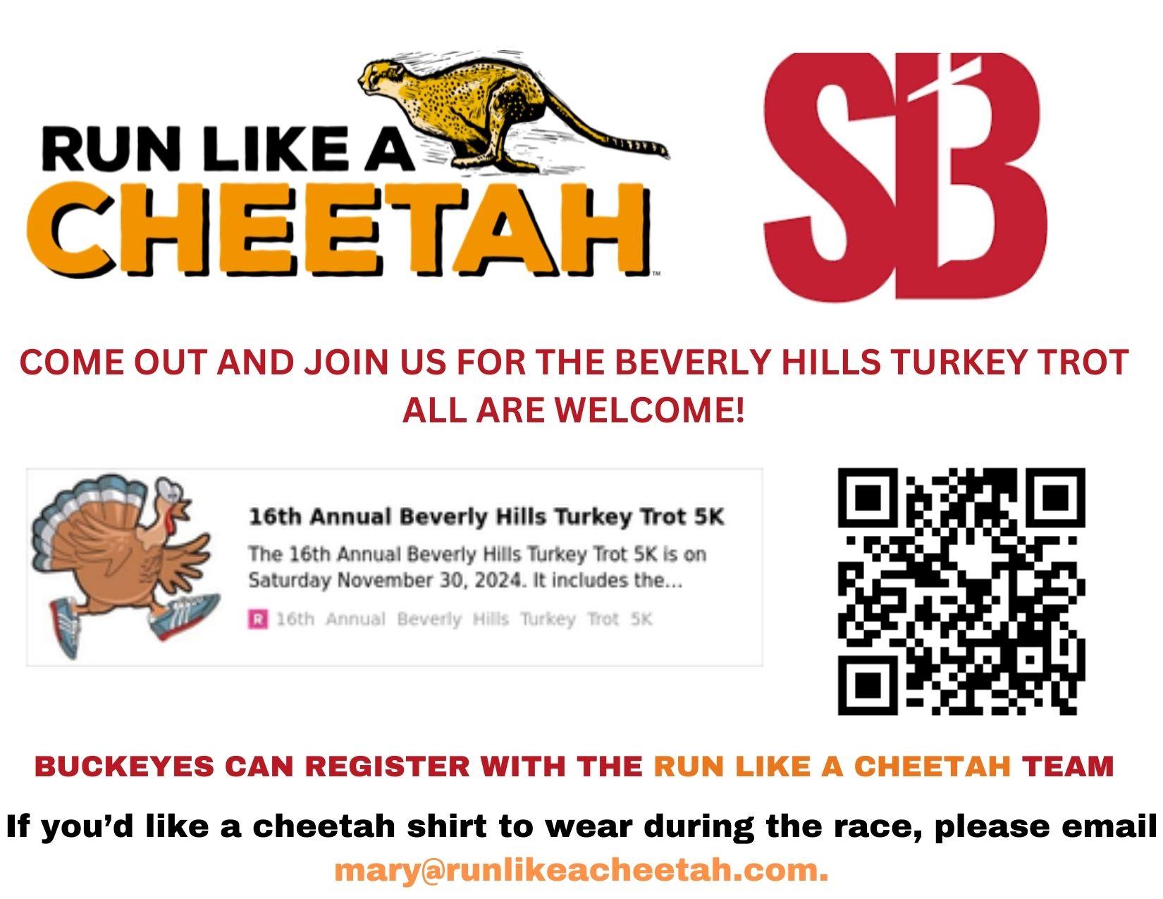 Join the Turkey Trot Team St. Barnabas School
