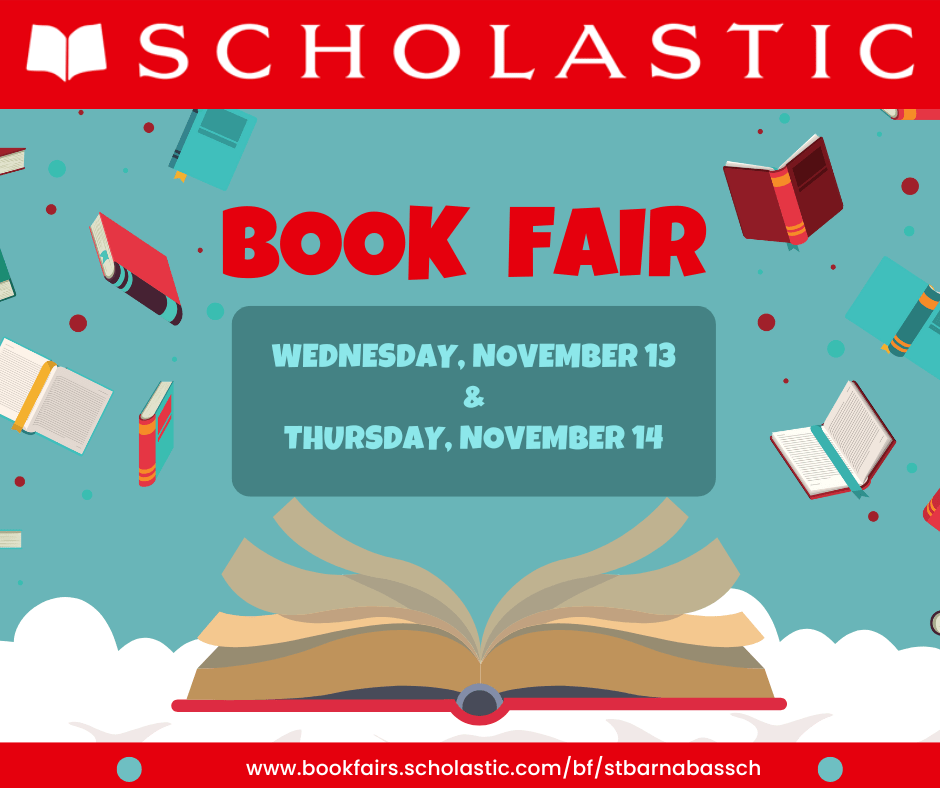 Scholastic Book fair St. Barnabas School