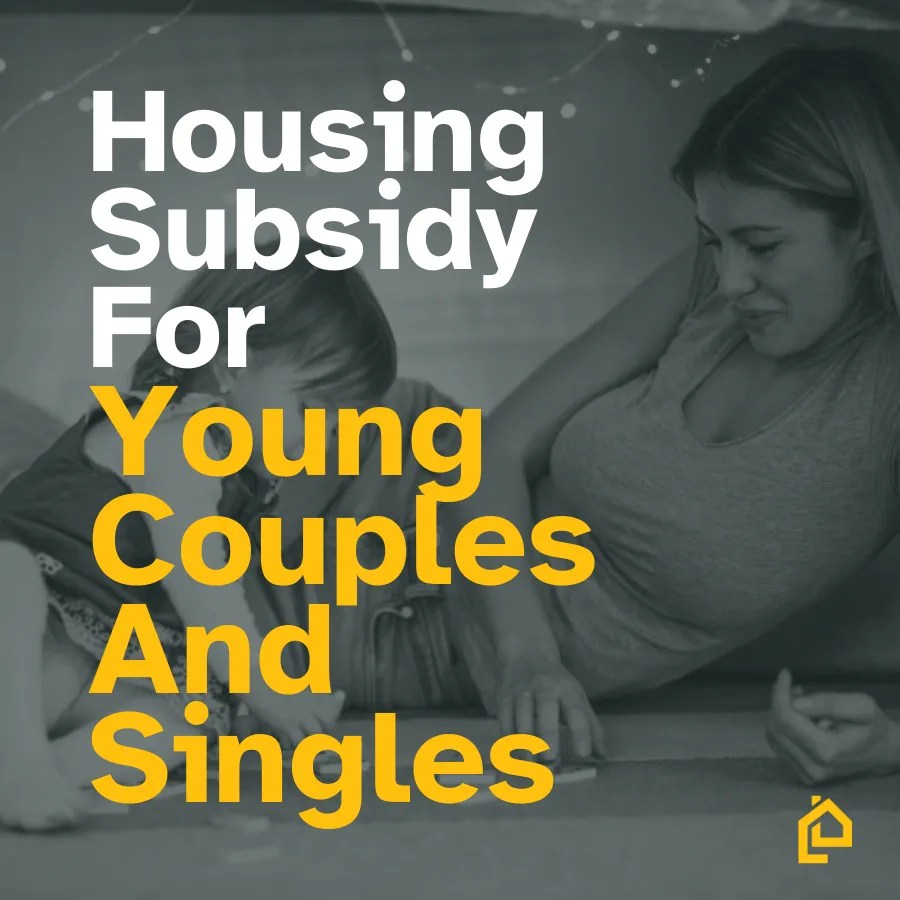 Housing subsidy scheme for young couples and/or singles up to 41 years