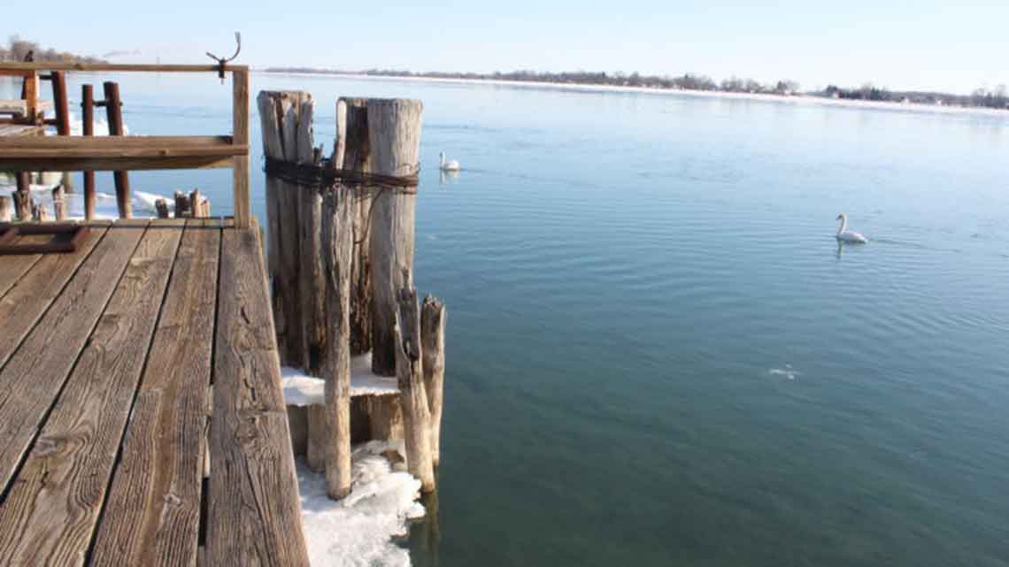 The St. Clair River House Ship Watcher's Paradise on the St. Clair River