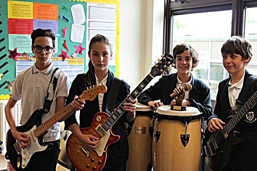 'White Noise' win Battle of the Bands Latest News St Clement Danes