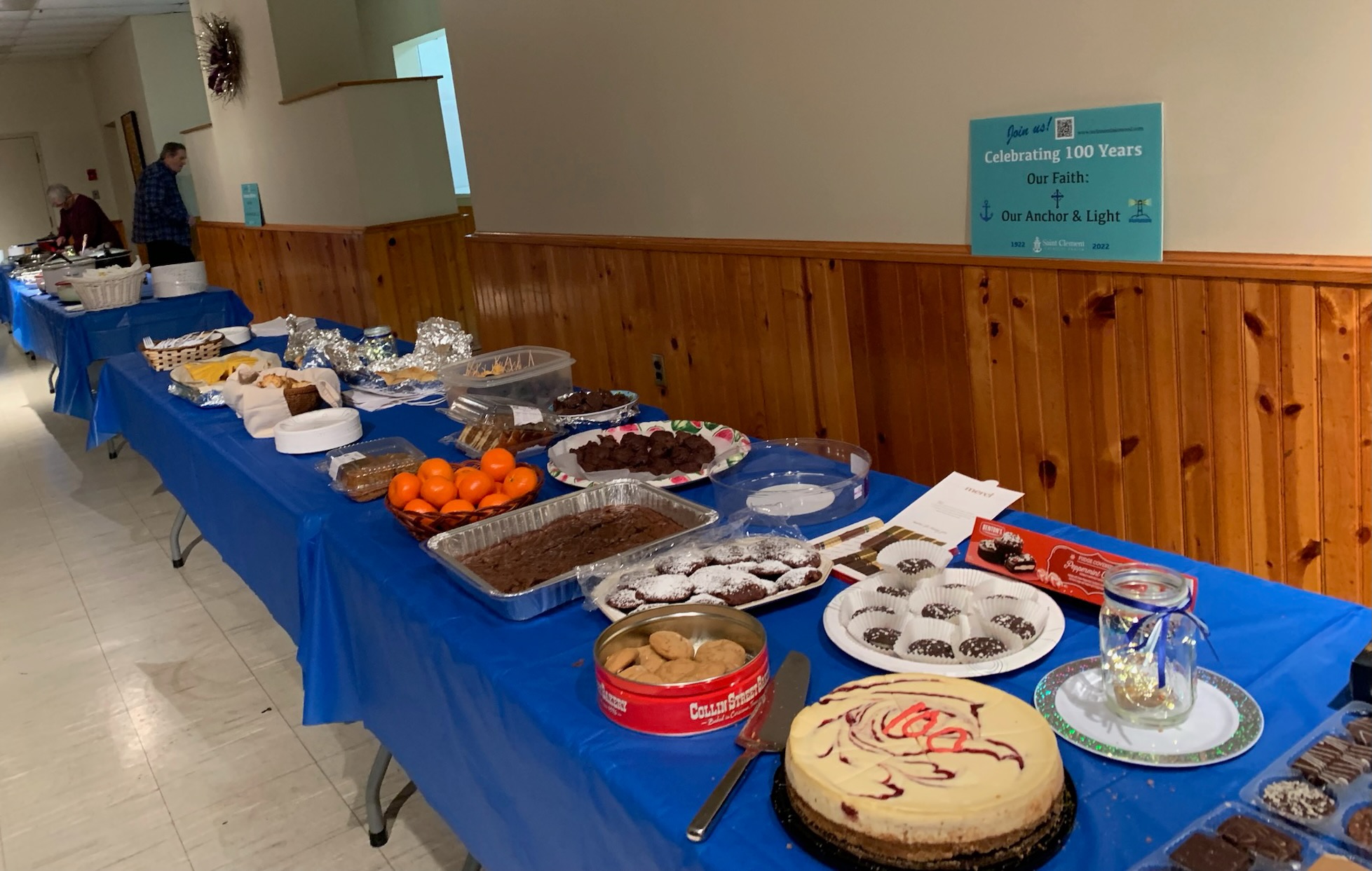 2023 Potluck first of 39 Saint Clement Catholic Parish
