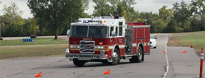 Fire/EMS Driving Programs at the MN Highway Safety & Research Center