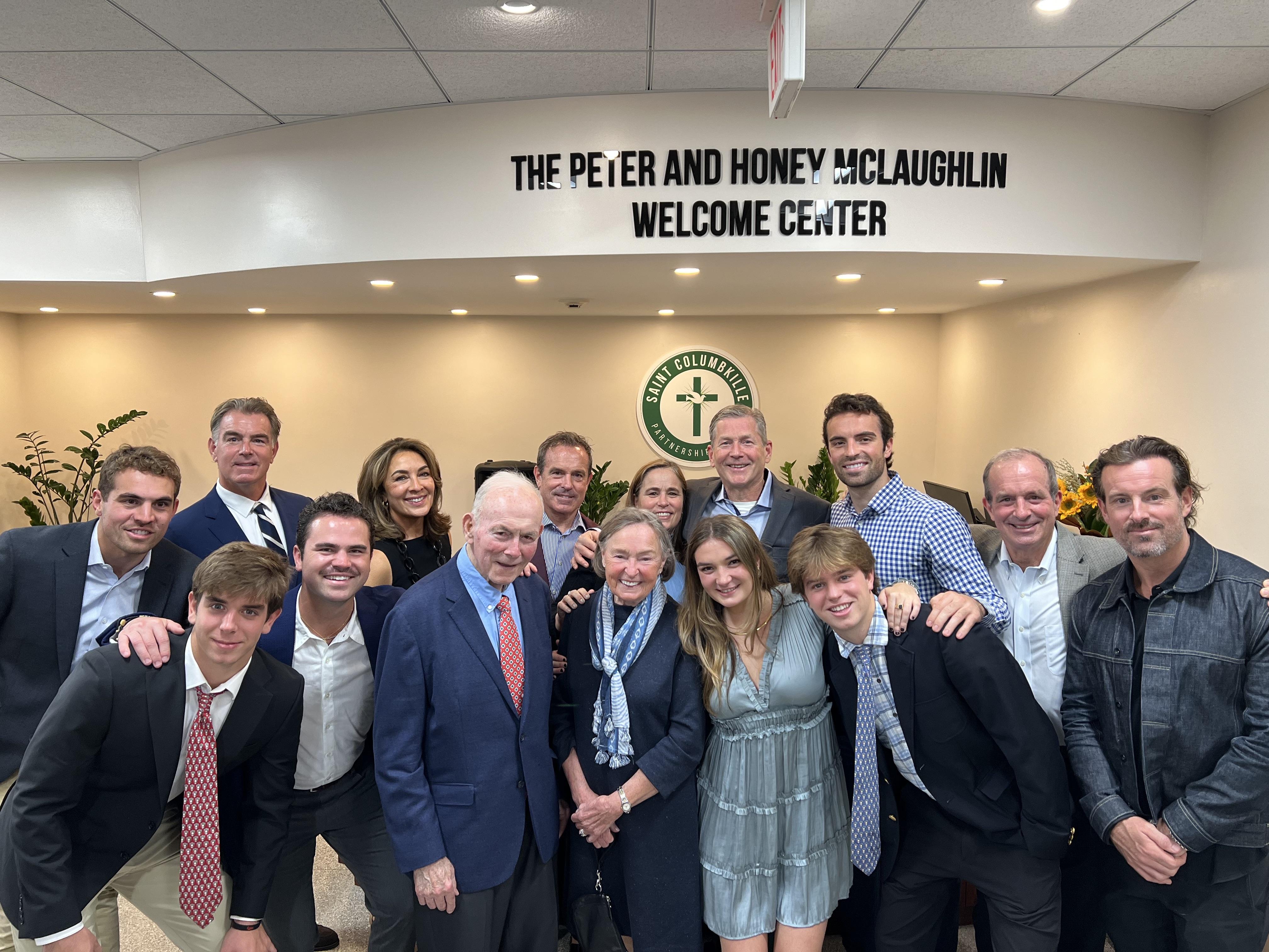 STCPS Dedicates Peter & Honey McLaughlin Center Saint