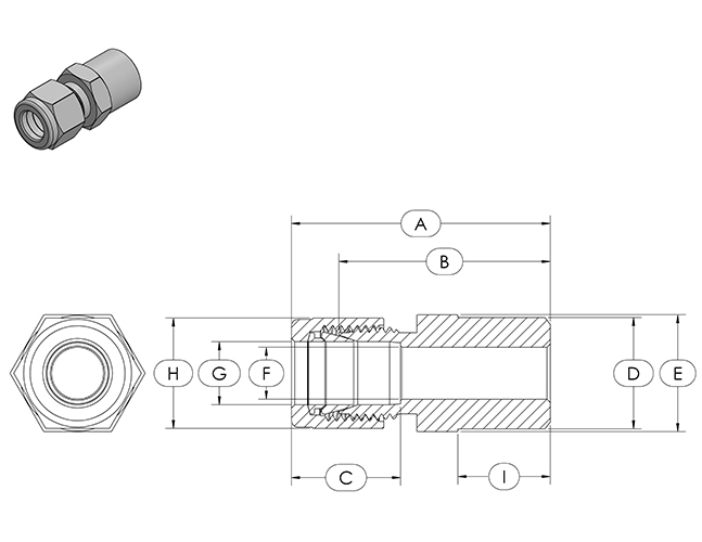 Compression Fitting Specifications BWC Butt Weld Connector