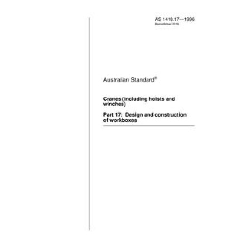AS 1418.171996 Standard PDF STANDARD PDF SITE