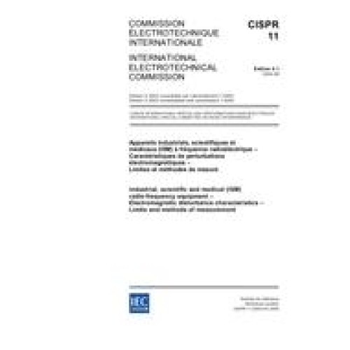 CISPR 11 Ed. 4.1 b:2004 Standard PDF - STANDARD PDF SITE