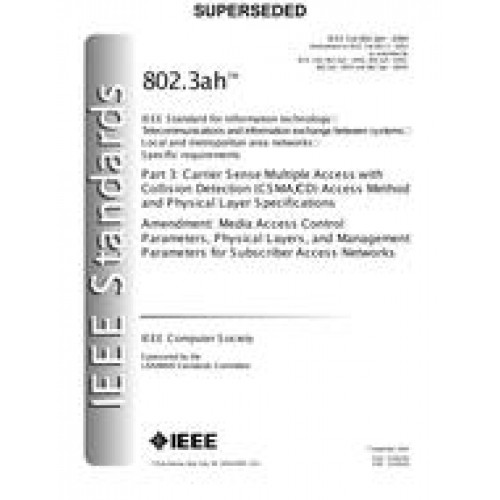 IEEE 802.3ah-2004 Standard PDF - STANDARD PDF SITE