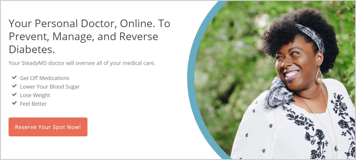 Concierge Primary Care Doctor For PreDiabetes and Diabetes SteadyMD