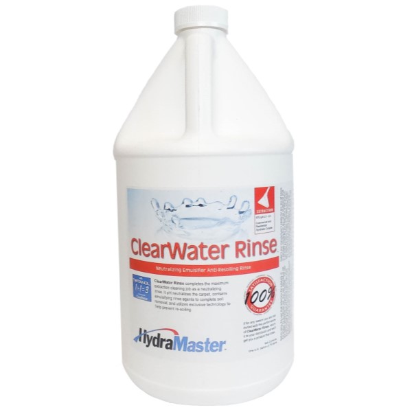 Hydramaster 800250B Clearwater Rinse 4 X 1 Gallon Case 800250B