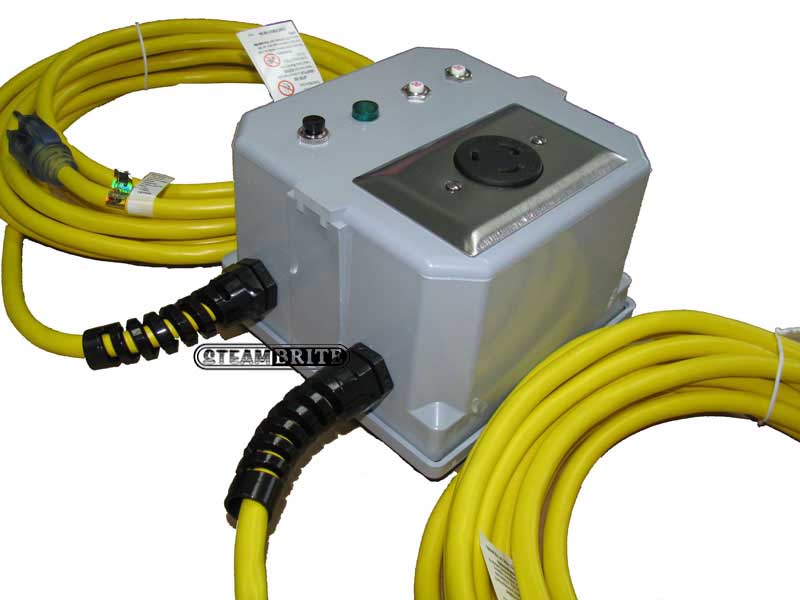 Power Joiner Step Up Inverter Converts Dual 20 Amp 120 Volt Outlets to