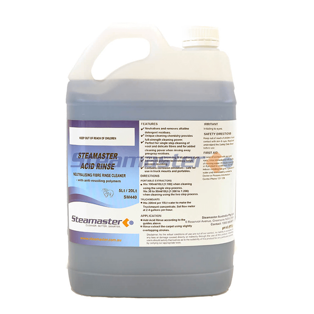 Acid Rinse 5L Steamaster
