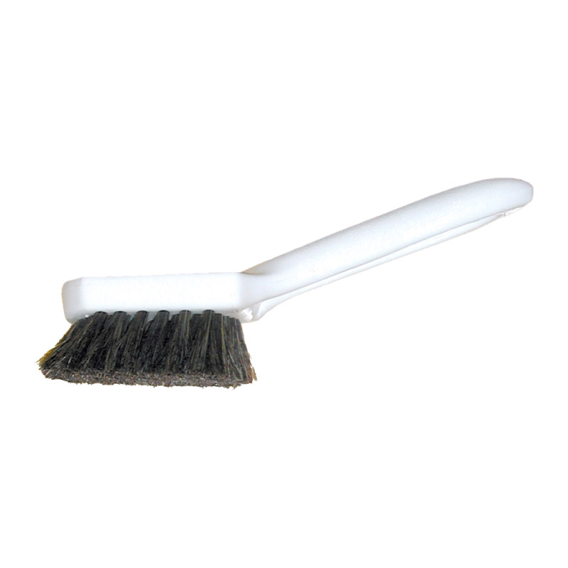 Clean Storm AB08 Horse Hair Brush with 8 1/2in Comfort Grip Handle For