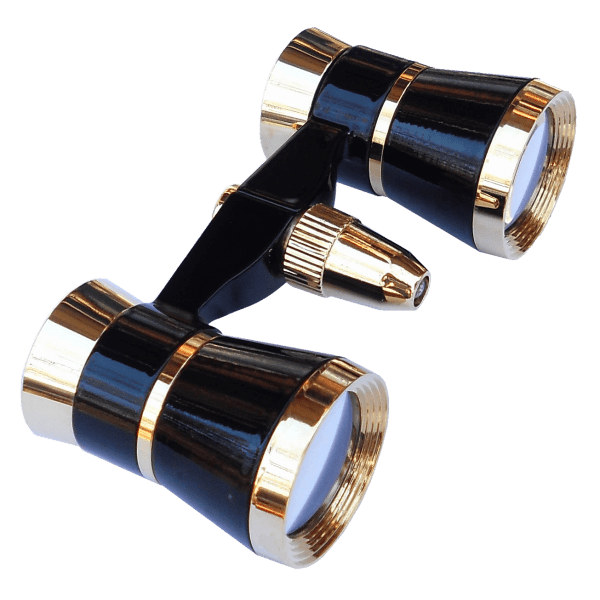 Othello Black & Gold Opera Glasses