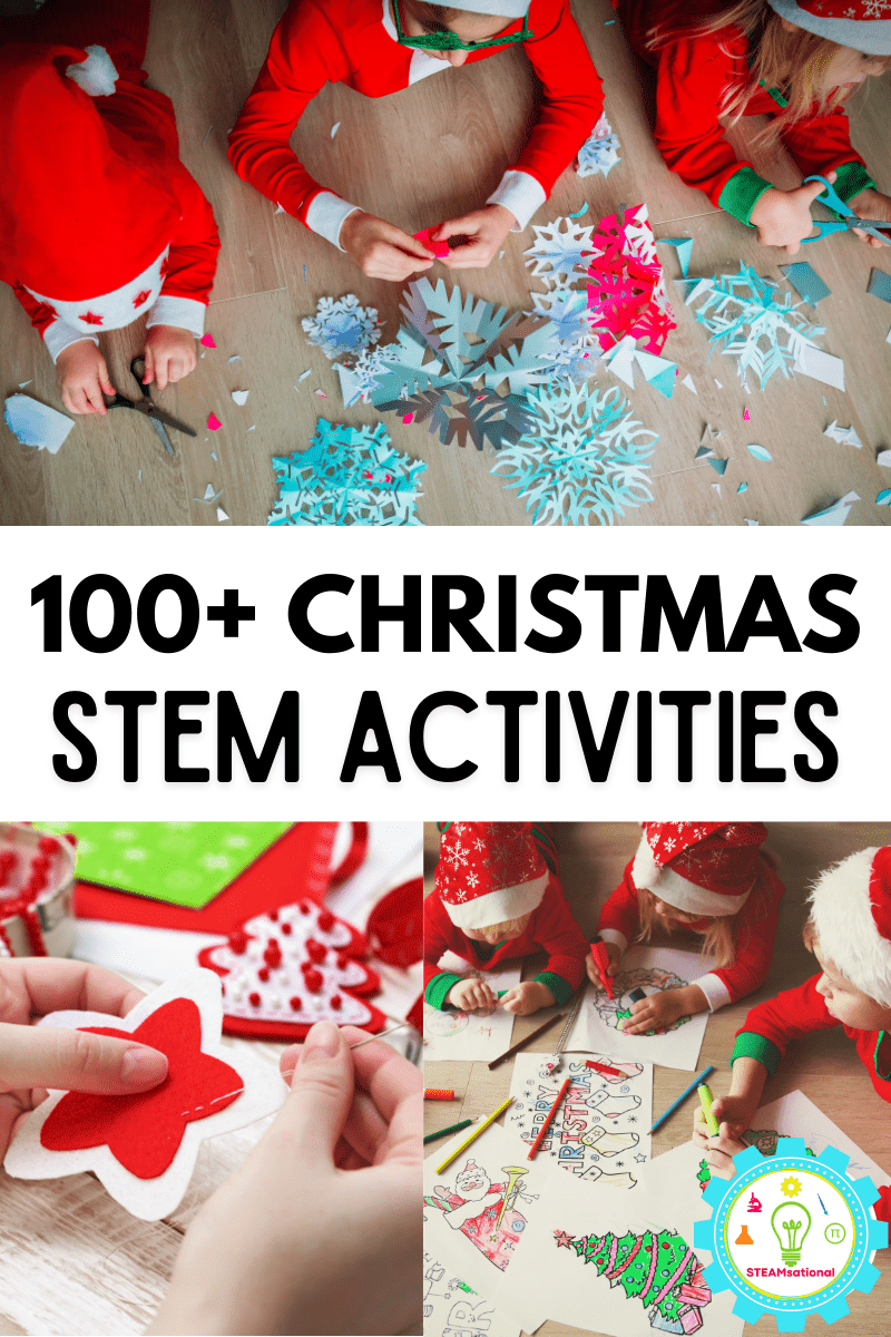 100+ LowPrep and Festive Christmas STEM Activities