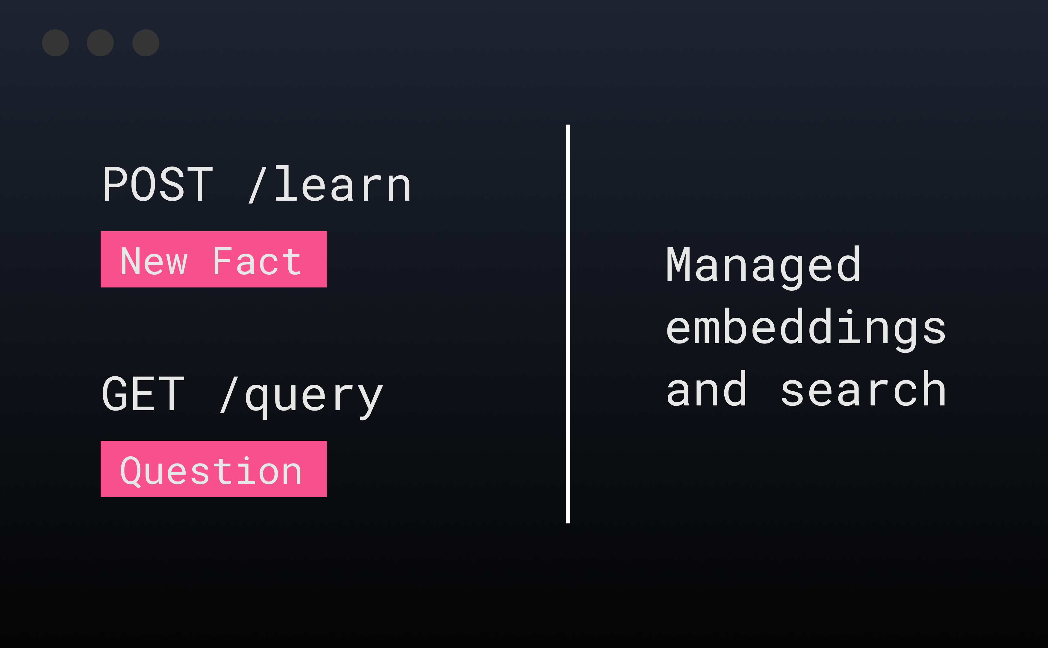 Embedding Search APIs Steamship