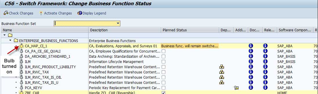 How to Activate Business Function in SAP