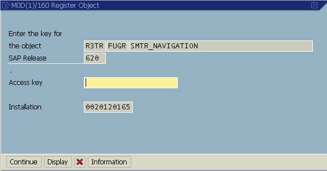 Access Key For Sap Ides Ecc 6.0 johersingle