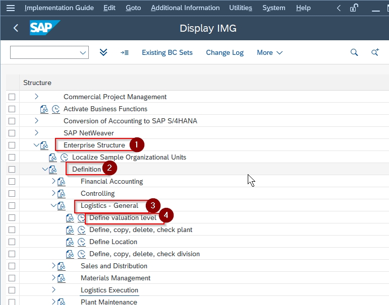 How to Define Valuation Level?