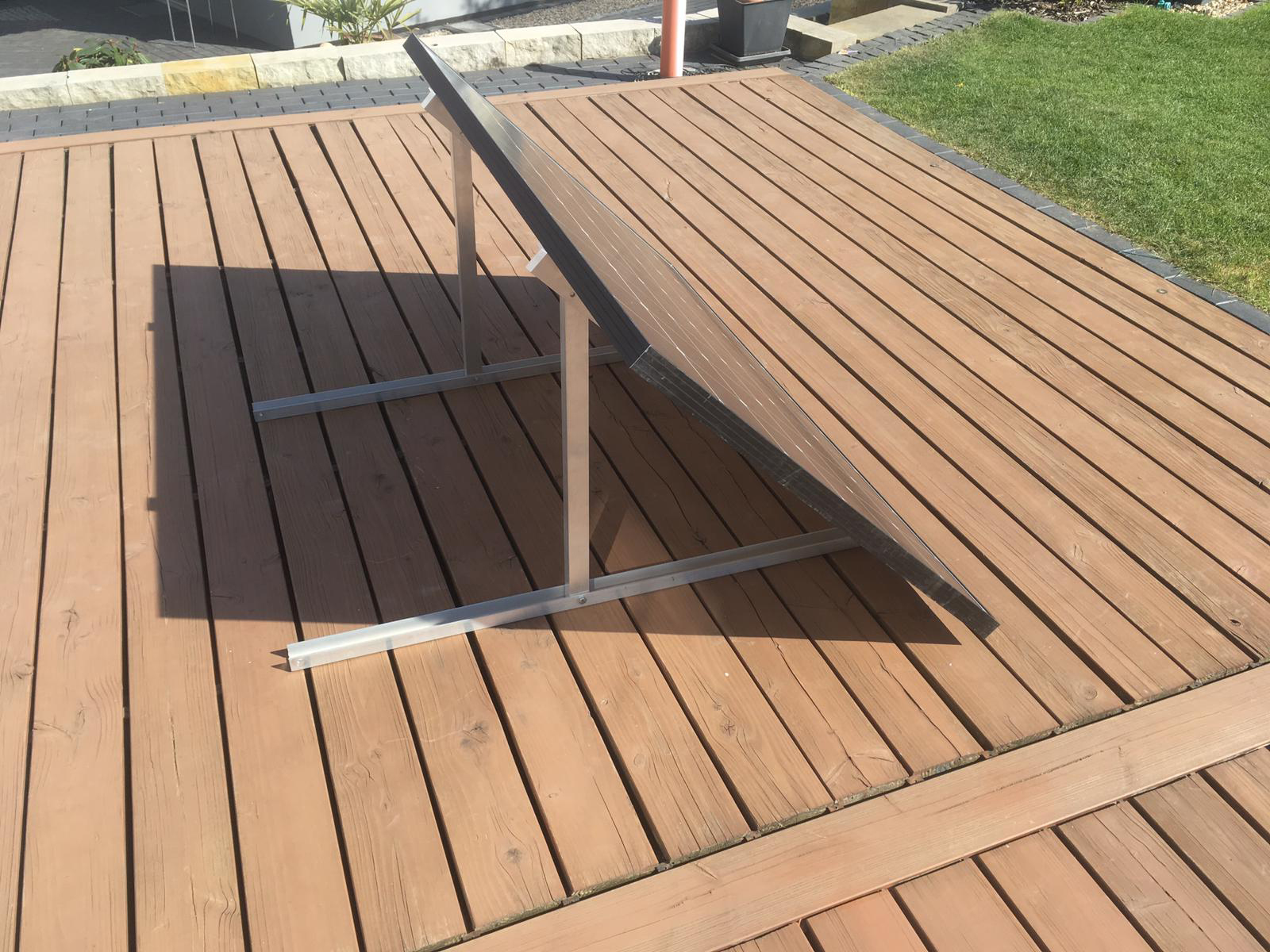 Halterung / Aufständerung für Solarmodul / Photovoltaikmodul