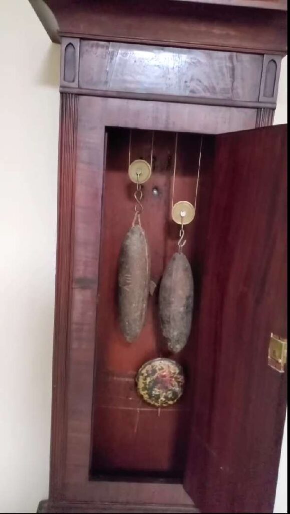 Grandfather Clock with 2 Weights Timeless Elegance