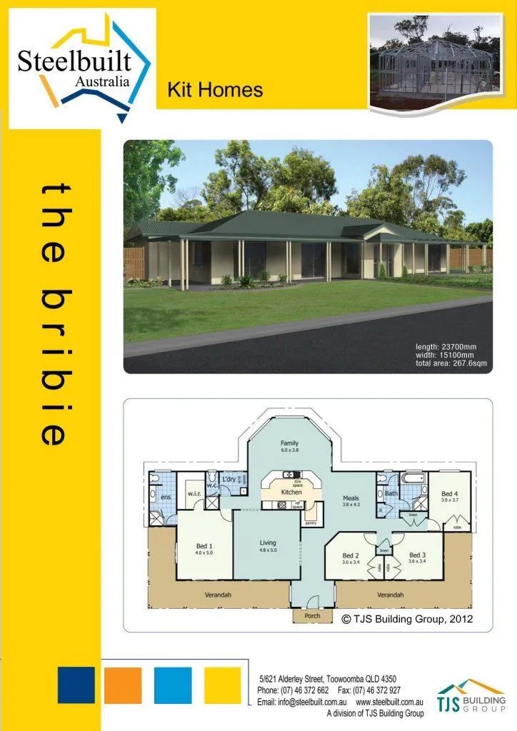 7 Stunning 4Bedroom Kit Homes from Steelbuilt Homes