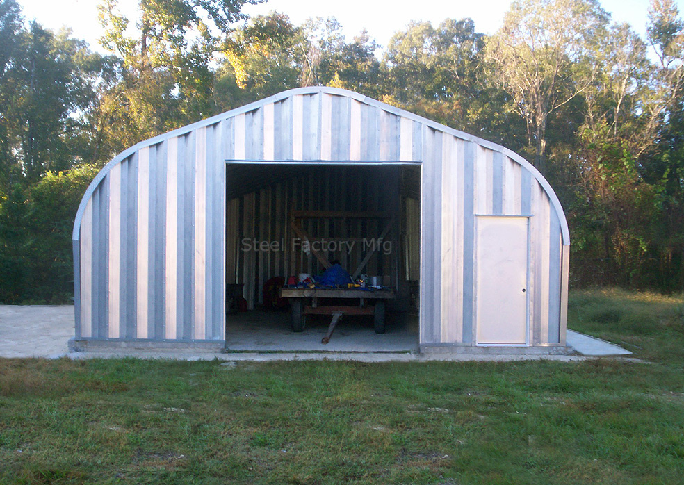 Steel Factory Mfg P16x20x12 Pseries Arch Building Kit