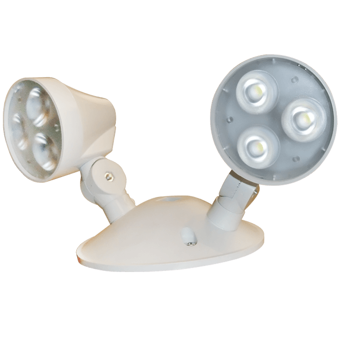 6V to 12V Double Remote 3W LED Steel Fire Equipment