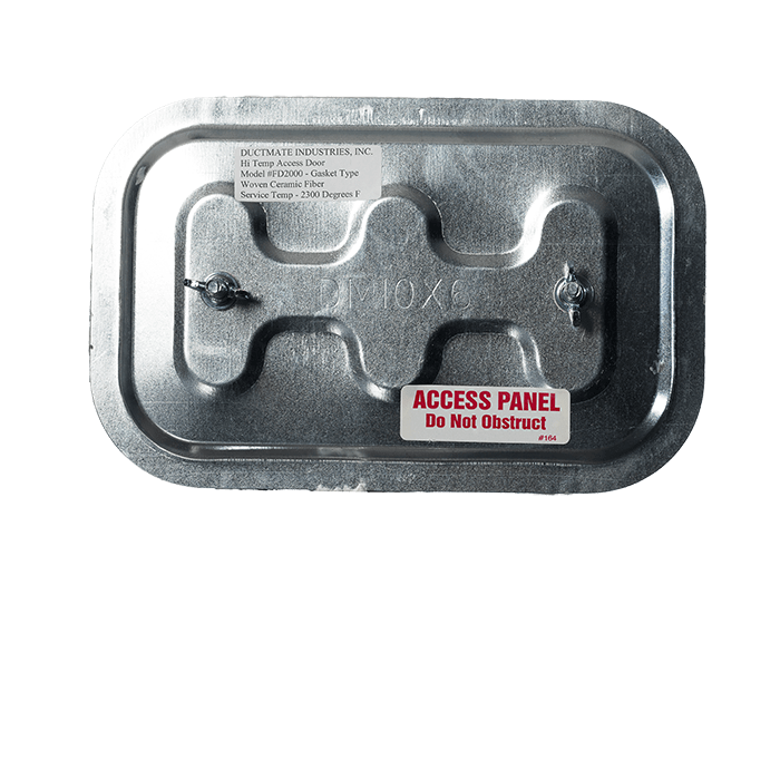 Ductmate Rectangular Hi Temp Access Doors Steel Fire Equipment