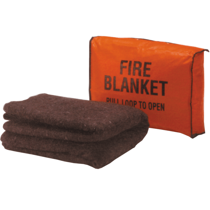 Fire Blanket and Bag Complete Steel Fire Equipment