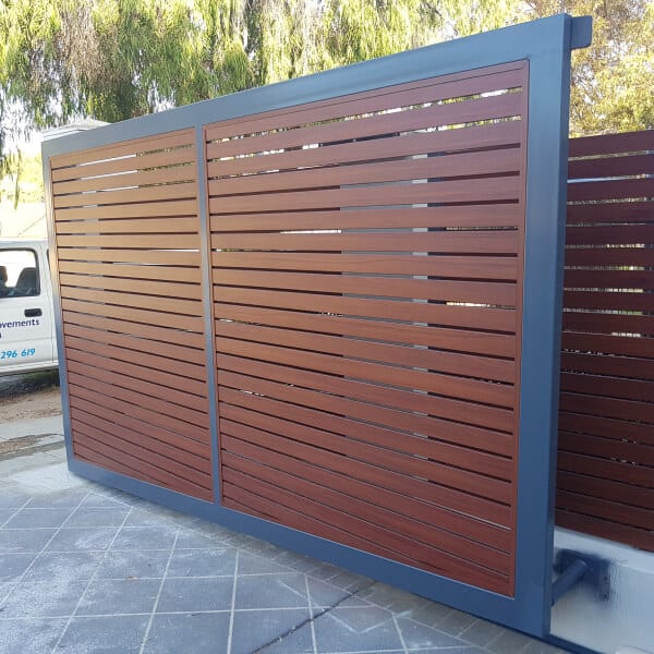 Electric Driveway Gates Steel Improvements WA Perth Gate Specialist