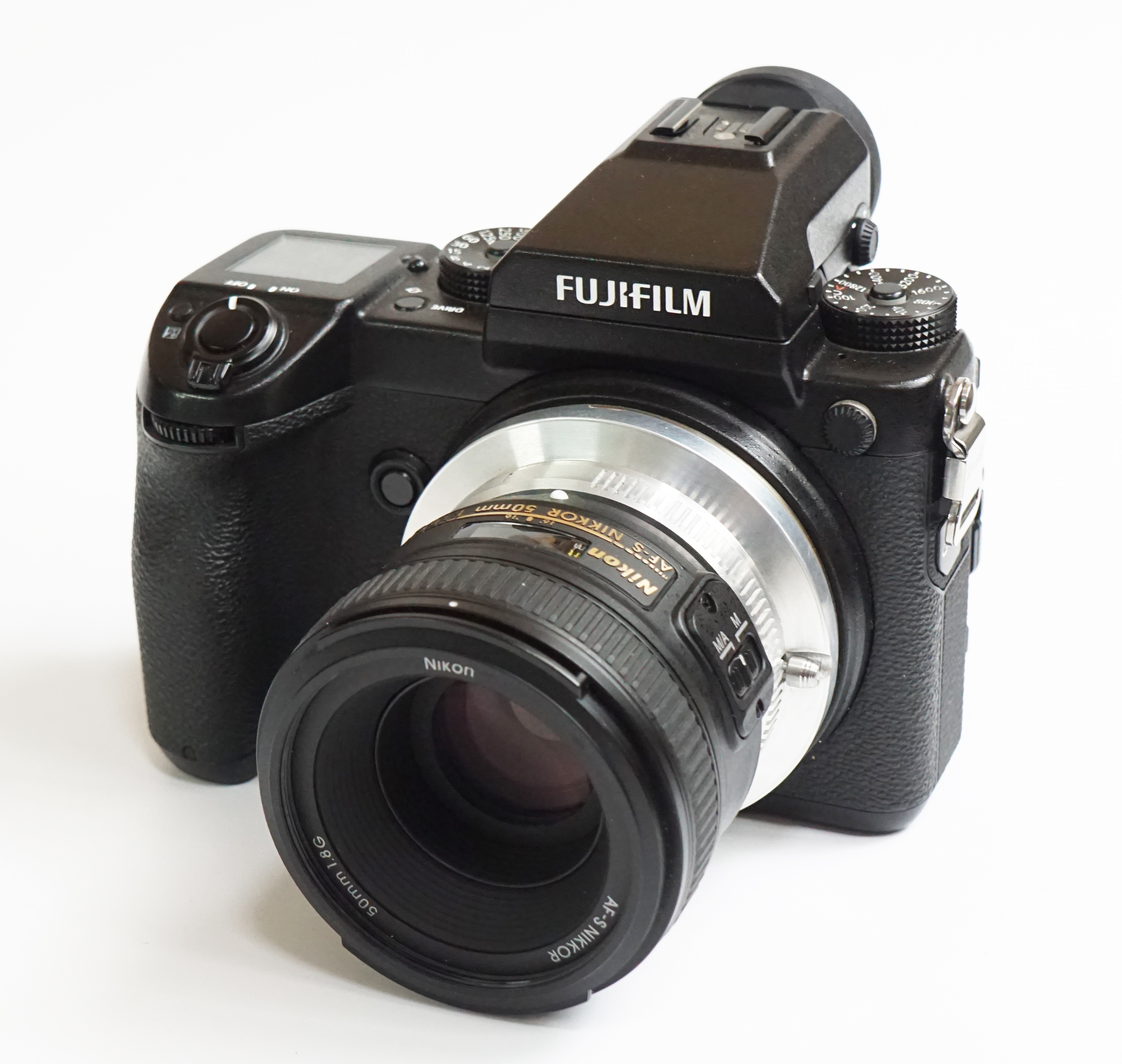 Nikon F / GFX Smart AF Adapter Steel’s Rings