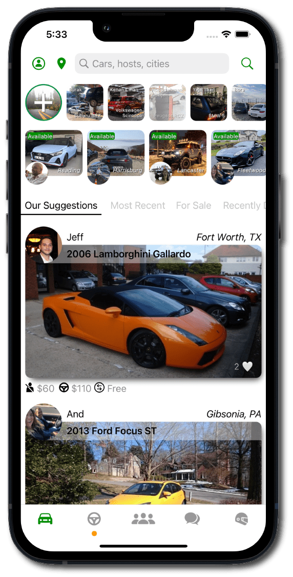 Your next car is here! Steerr