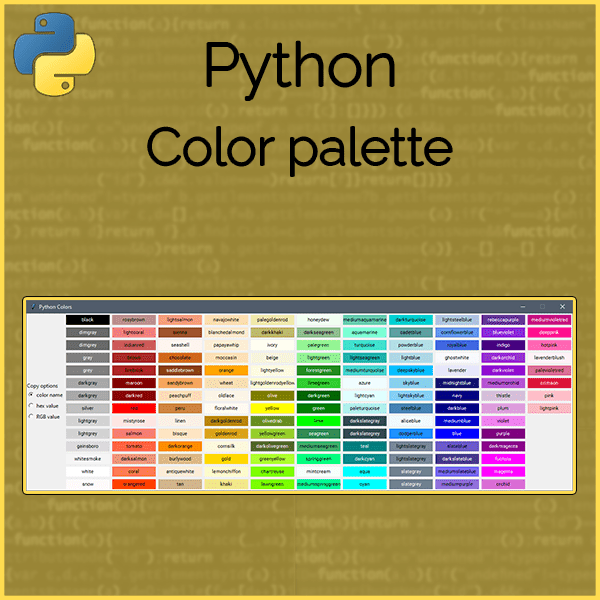 Qualitative Color Palette Python(09)