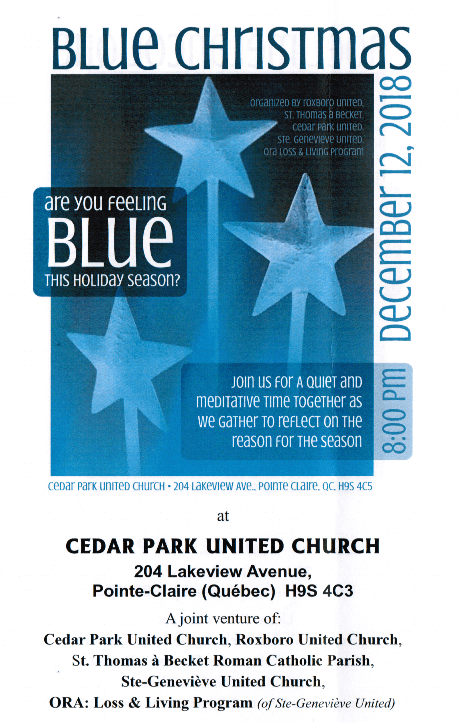 Advent Blue Christmas Bundle Small Church Ministry