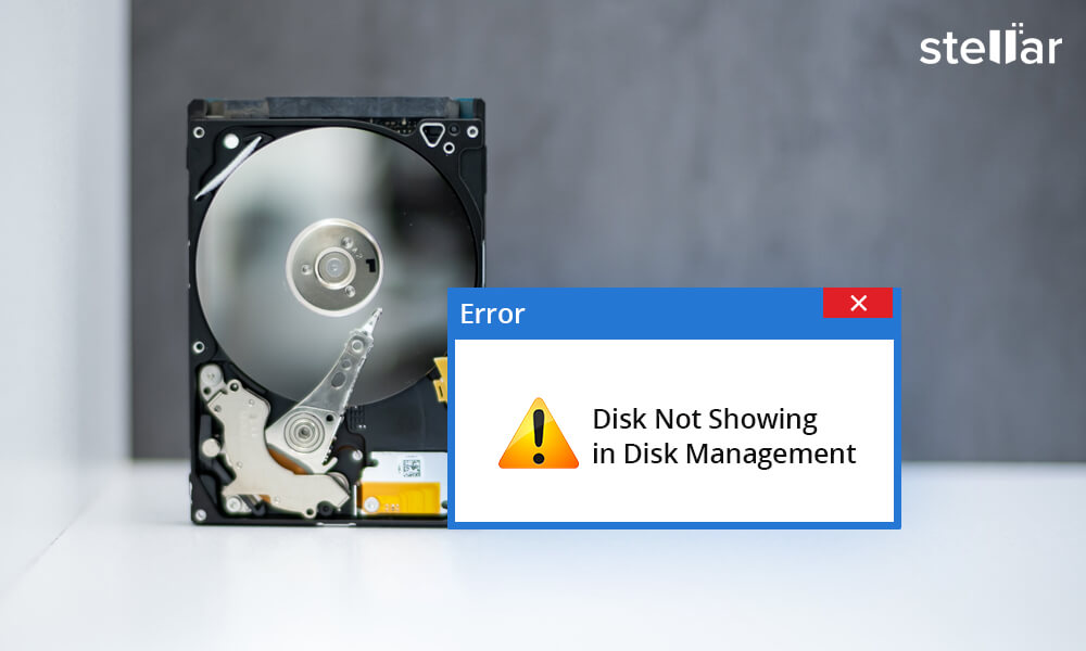 Hard Disk Not Showing In Disk Management Fixed [2024]