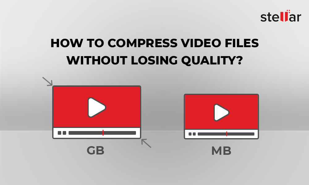 How to compress video files without losing quality? Stellar