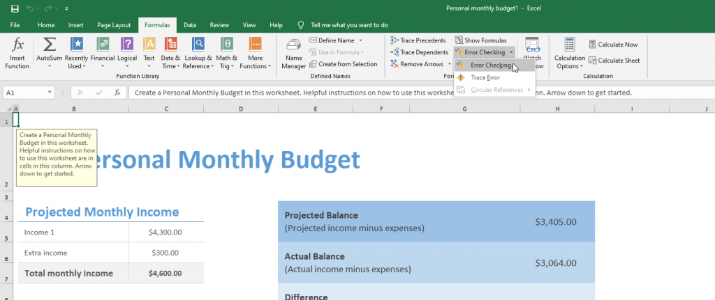 [Fixed] Excel Found a Problem with One or more Formula