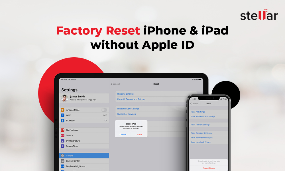 How Can I Factory Reset my iPhone & iPad without an Apple ID