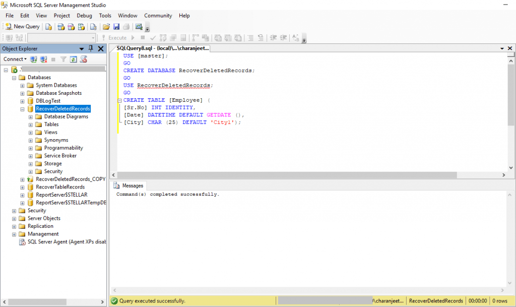 How To Retrieve Deleted Table Data In Sql