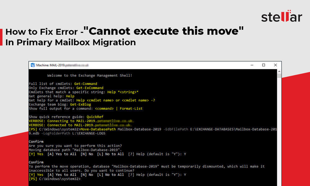 Fix "Cannot execute this move" Error in Primary Mailbox Migration