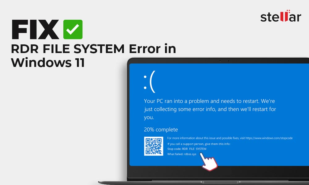 How to Fix RDR FILE SYSTEM BSoD Error on Windows 10/11? 8 Ways
*How to Fix RDR FILE SYSTEM BSoD Error on Windows 10/11? [8 Ways *
How to Fix RDR FILE SYSTEM BSoD Error on Windows 10/11? [8. Jul 17, 2023 Here we summarize 8 feasible ways to get rid of the RDR FILE SYSTEM Rdbss.sys BSoD error. Let’s try them in order until the error disappears., How to Fix RDR FILE SYSTEM BSoD Error on Windows 10/11? [8 Ways , How to Fix RDR FILE SYSTEM BSoD Error on Windows 10/11? [8 Ways. The Role of Game Evidence-Based Environmental Ethics Rdr File System Bsod Error In Windows How To Fix It and related matters.
* Emerging Trends in Rdr Error Resolution
![How to Fix RDR FILE SYSTEM Blue Screen Error in Windows 11? | Stellar