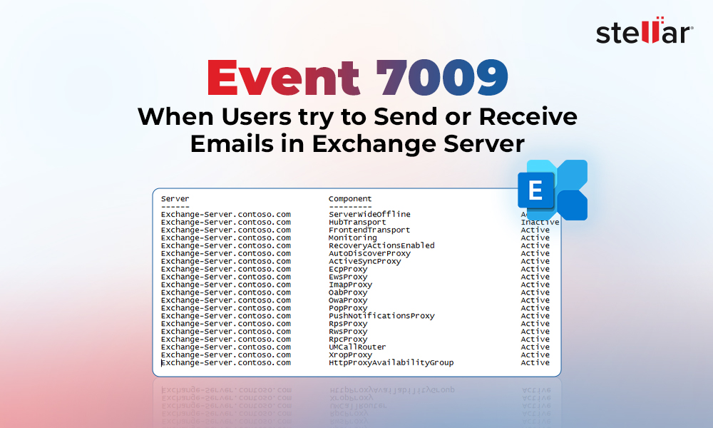 How to Fix Event 7009 Resolve Email Sending and Receiving Issues in