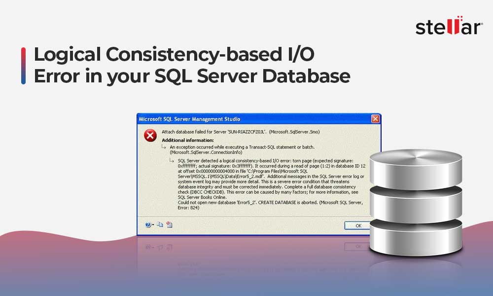 How to Fix Logical Consistency Based IO Error in SQL Server Database