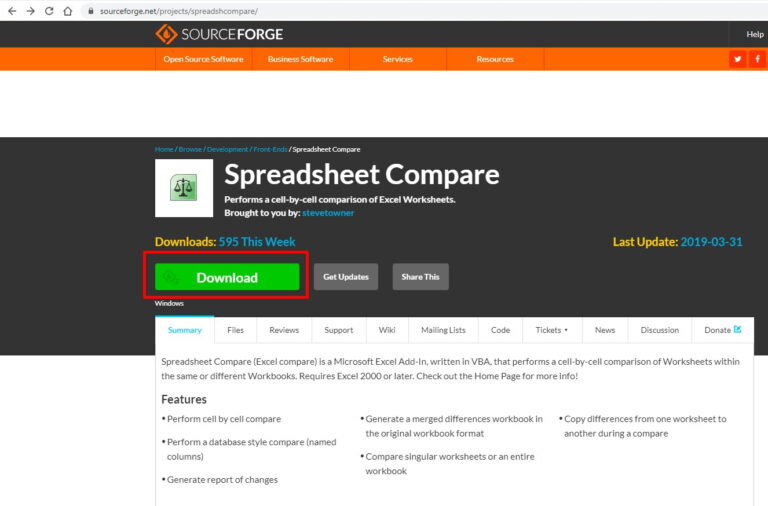 How to compare two Excel sheets quickly and easily Recensioni