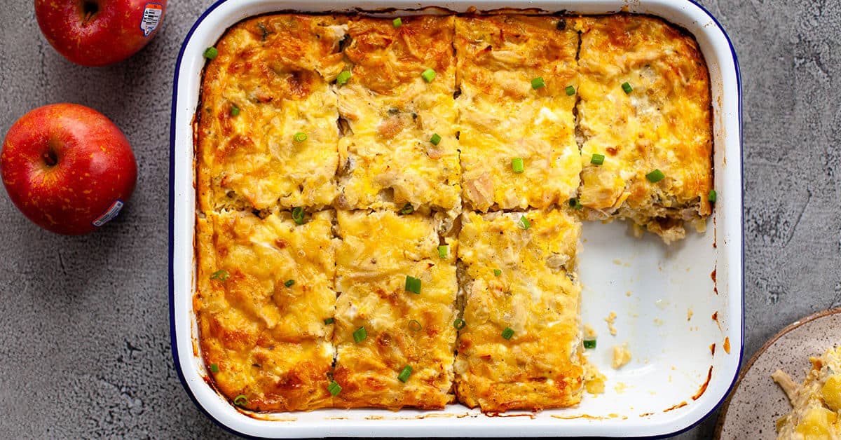 Thanksgiving Leftovers Breakfast Casserole Stemilt Growers