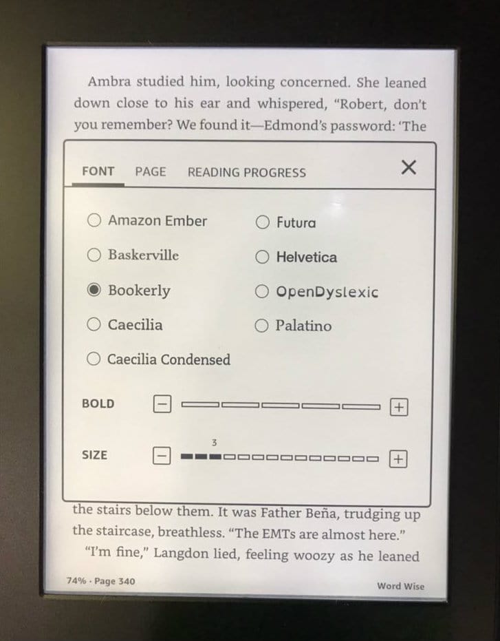 The Kindle eBook Format AZW / KFX Text & Other Features