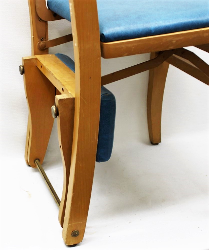 Wood Folding Chairs with Kneelers T. H. Stemper Co.