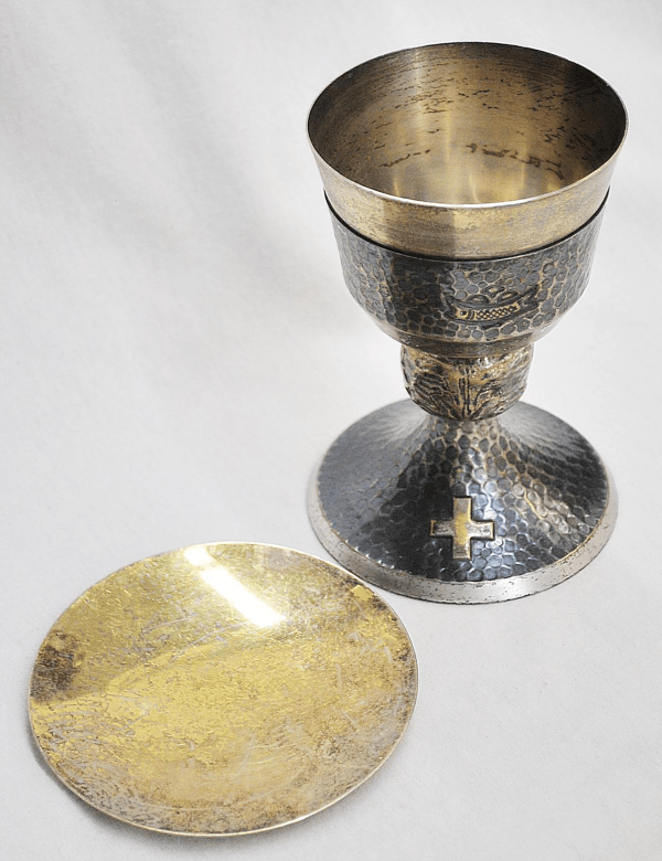Used Church Chalice with Paten for Sale Used Communion Ware Used